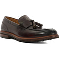 Dune Shaw Mocassins Pour Hommes En Cuir Marron