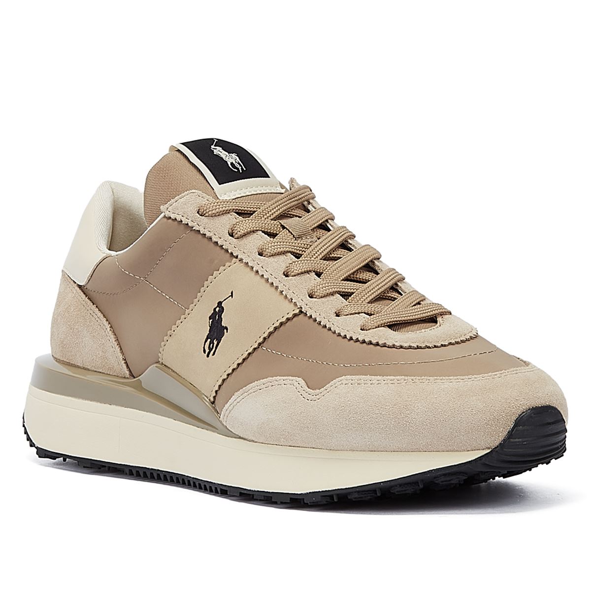 Ralph Lauren Train 89 Tonal Milkshake Baskets Beige Pour Hommes