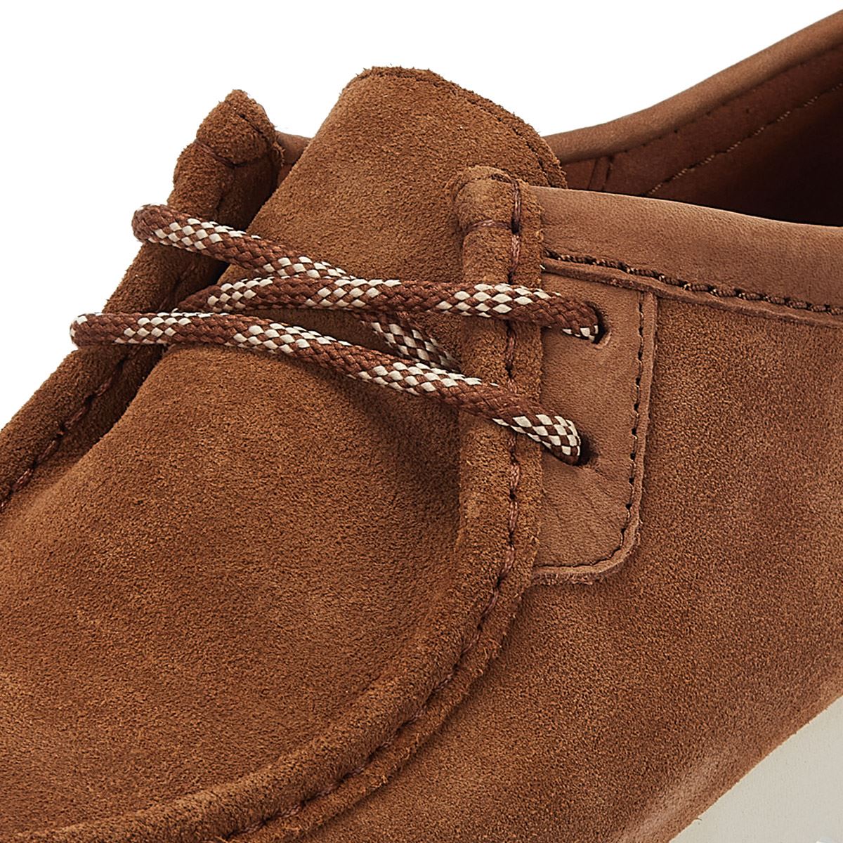 Clarks Main Wallabee FTRE Lo Chaussures À Lacets En Daim Pour Homme