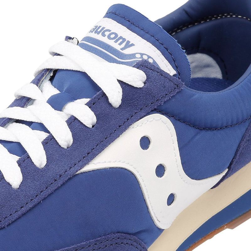 Saucony Trainer 80 Baskets En Daim Bleu