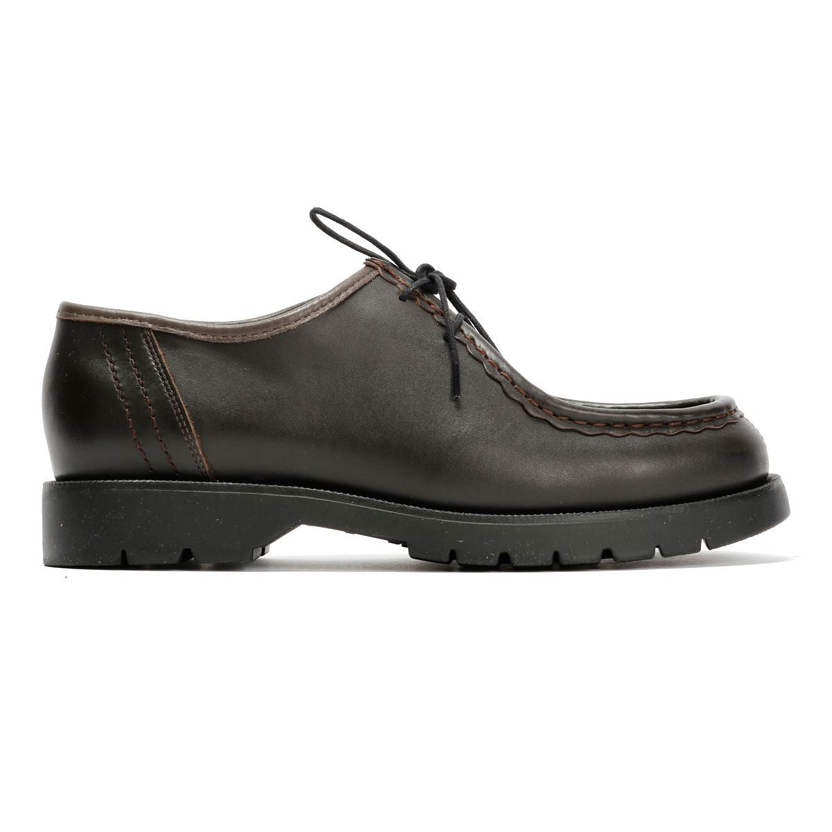 Kleman Padror Chaussures En Cuir Pour Hommes Brunes À Lacets