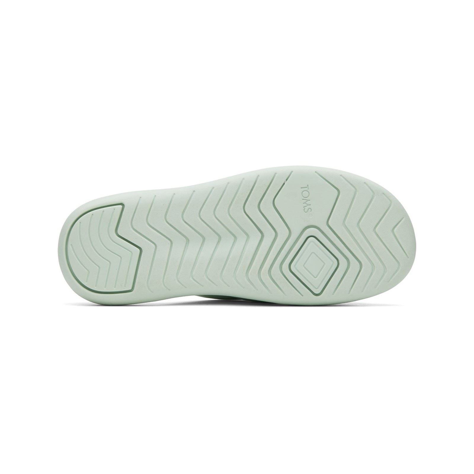 TOMS Mallow Crossover Tongs En Menthe Pour Femmes En Mélange De Polyester