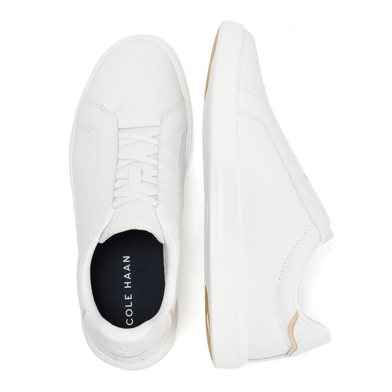 Cole Haan Grand Crosscourt Baskets Blanches En Nubuck Pour Hommes