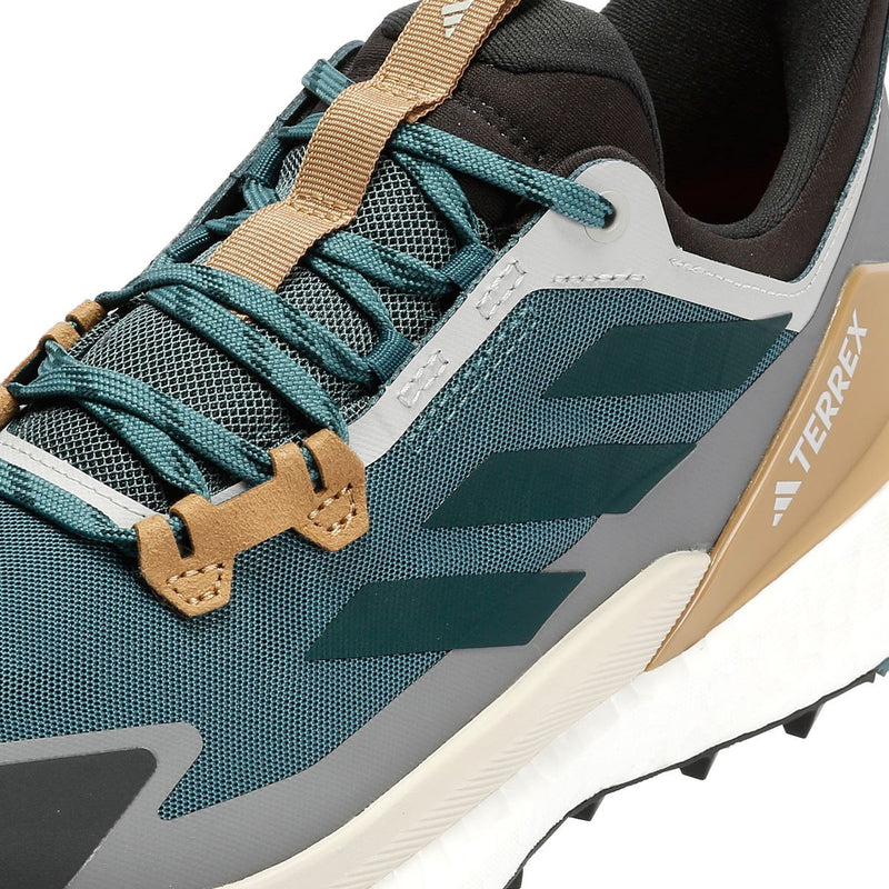 Adidas Terrex Free Hiker 2 Low Baskets Vertes Pour Hommes