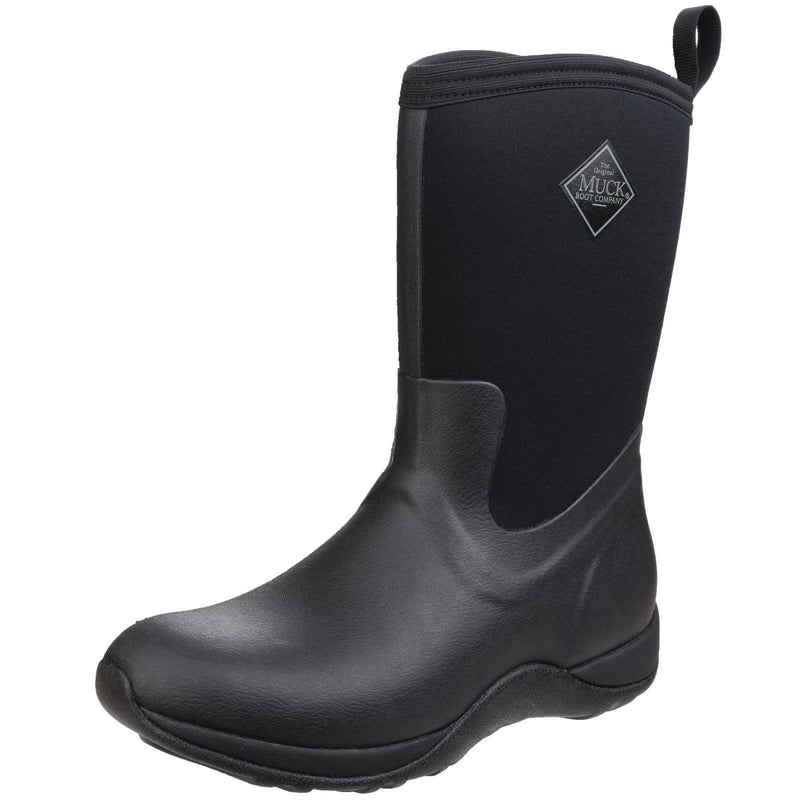 Muck Boots Arctic Weekend Bottes En Caoutchouc Noires Wellington