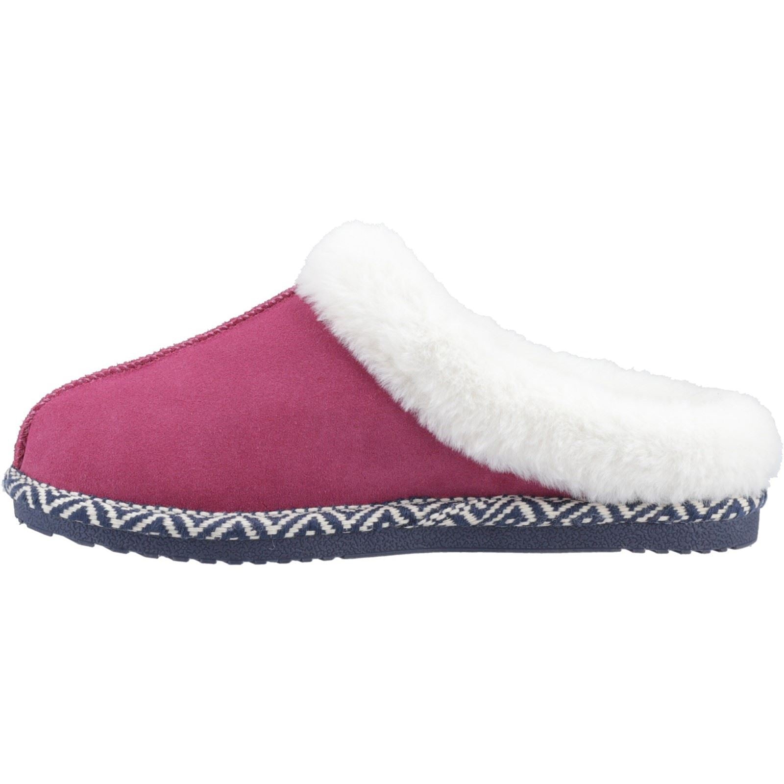 Hush Puppies Amara Chaussons Roses En Suède Pour Femmes