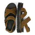 Dr. Martens Voss II Bronx Sandales Vertes Pour Femmes En Suède