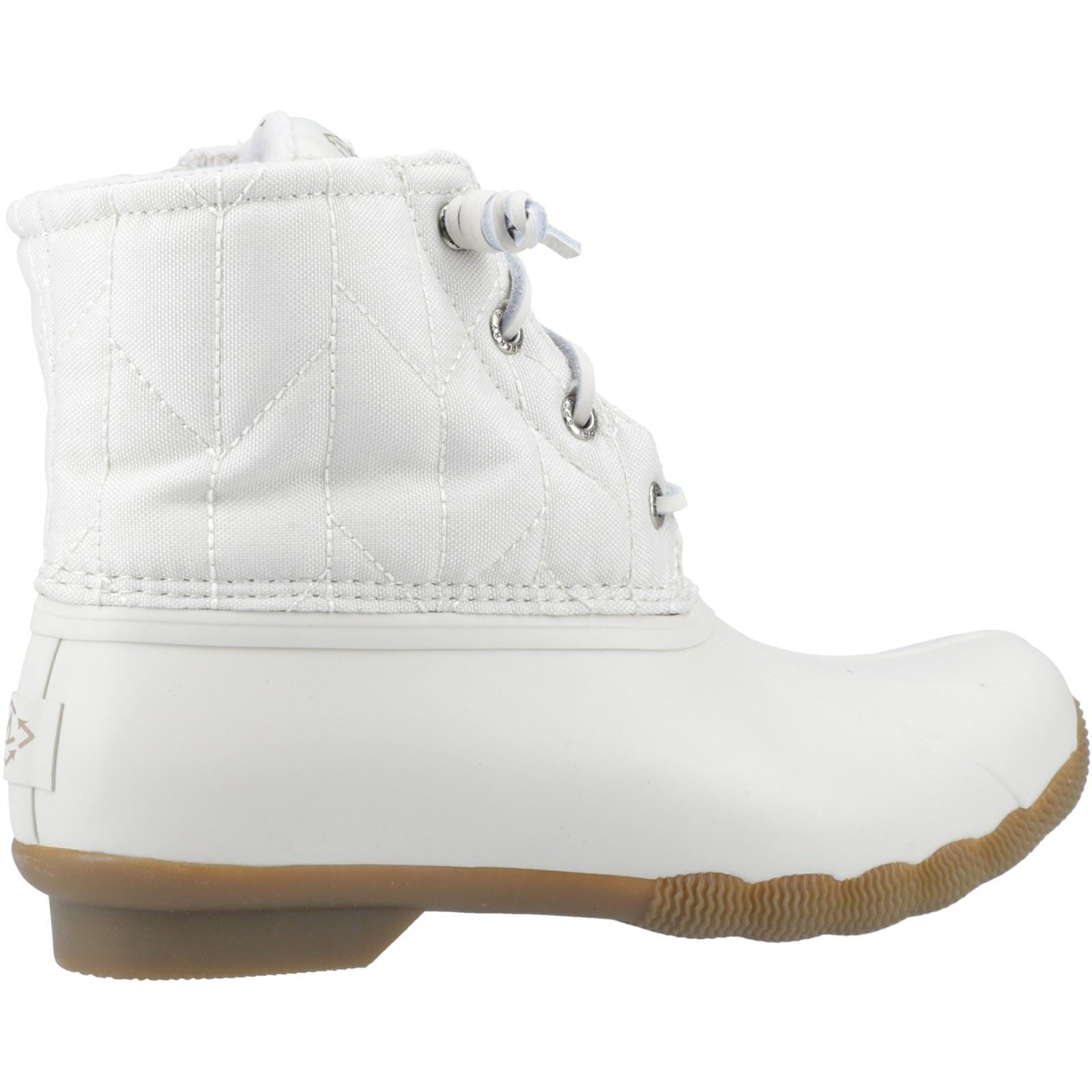 Sperry Saltwater SeaCycled RPET Bottes De Pluie Ivoire En Synthétique