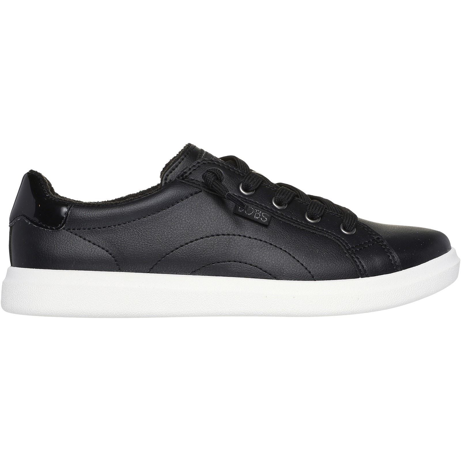Skechers BOBS D'Vine Instant Delight Baskets Noires Pour Femmes En Matière Synthétique