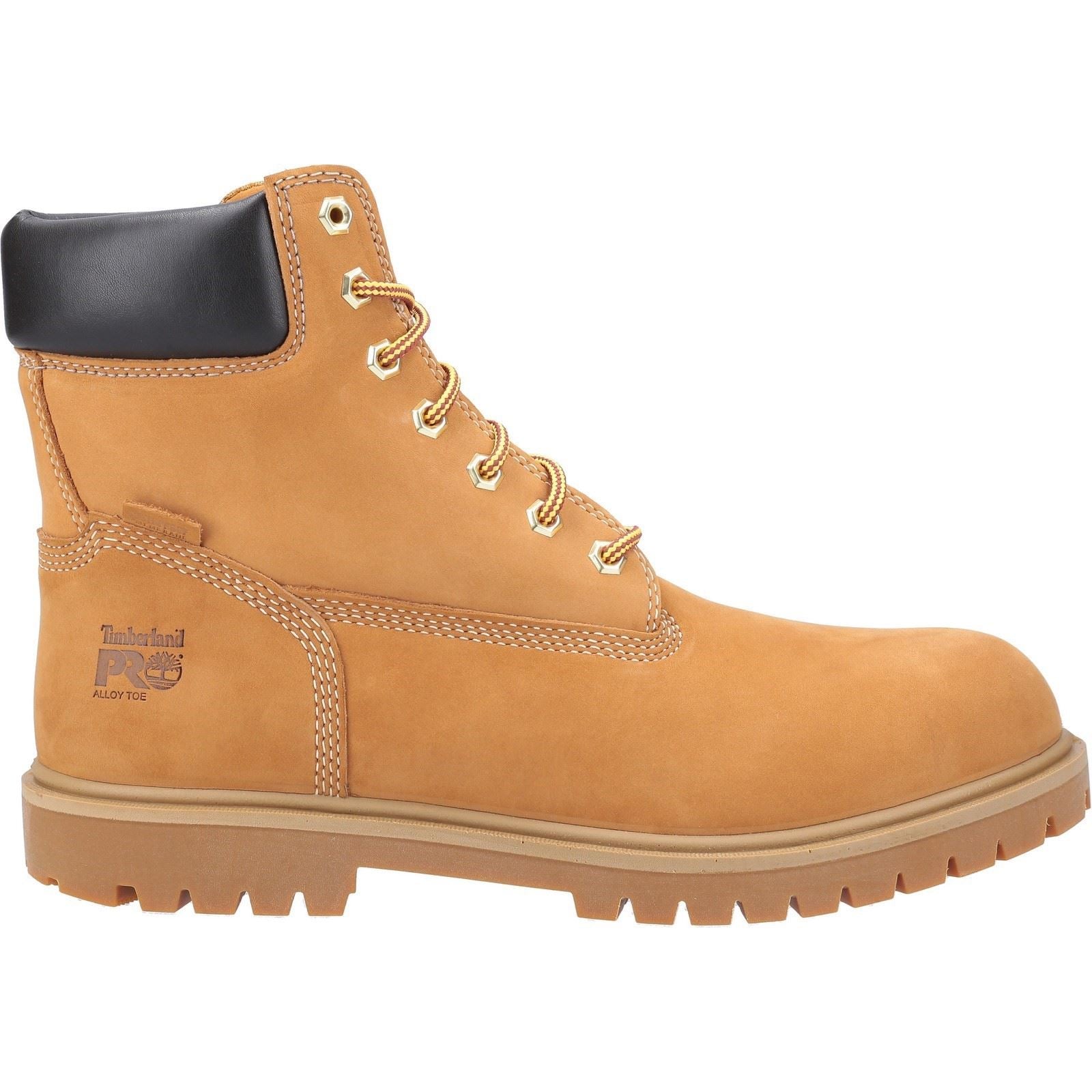 Timberland Pro Bottes De Sécurité En Cuir Emblématiques Couleur Blé