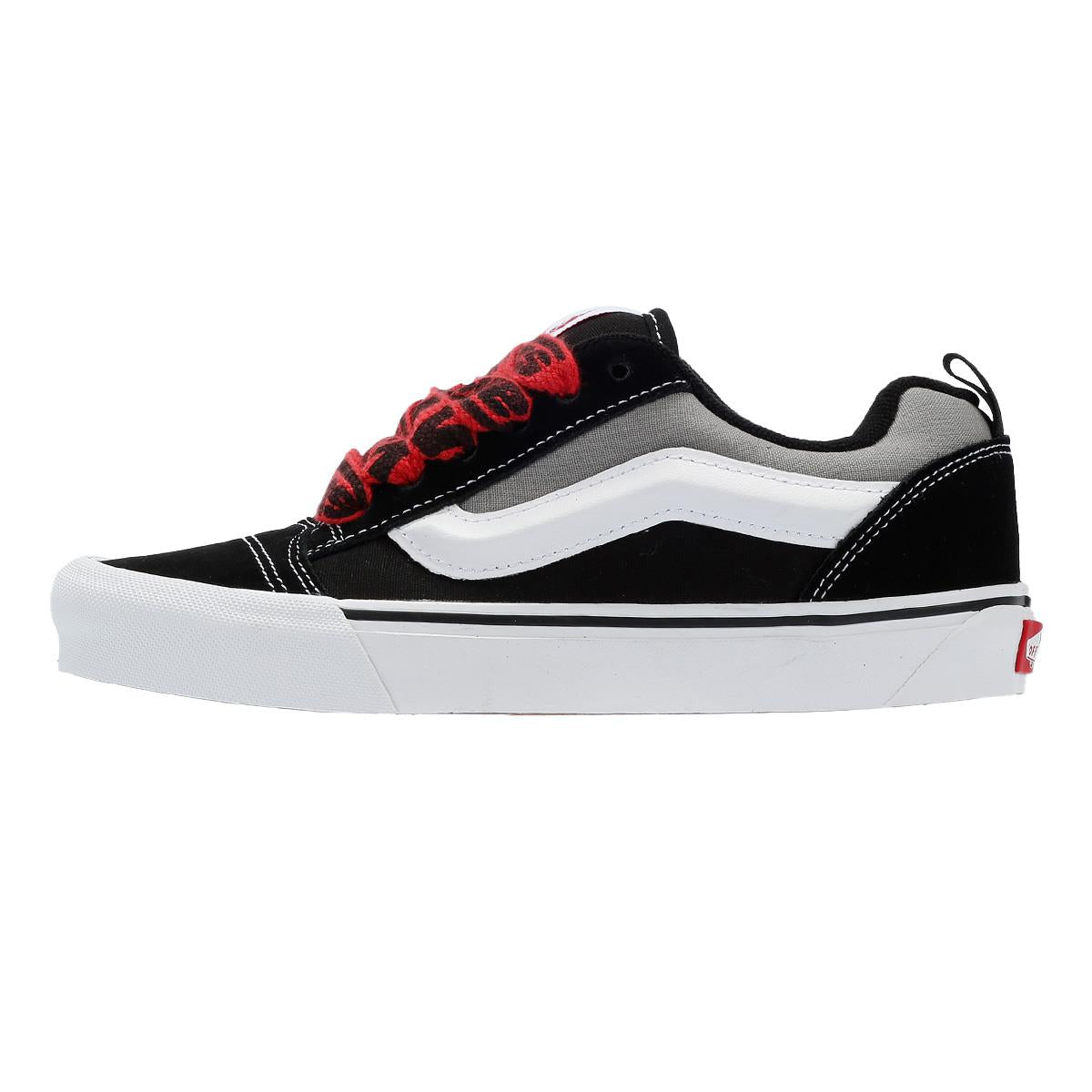 Vans Knu Skool Baskets En Daim Noir/Gris