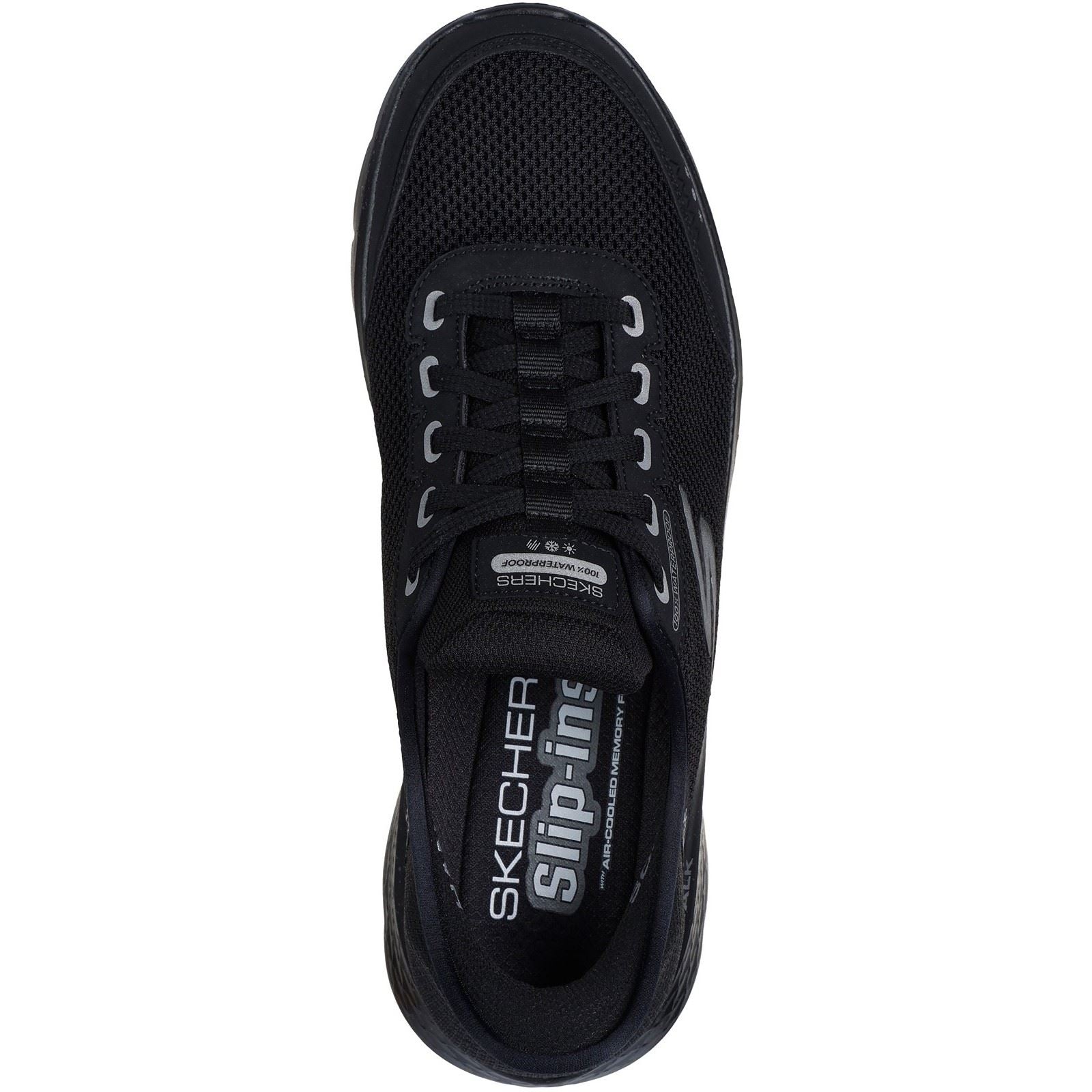 Skechers GO WALK Flex Chaussures De Sport Noires Pour Hommes