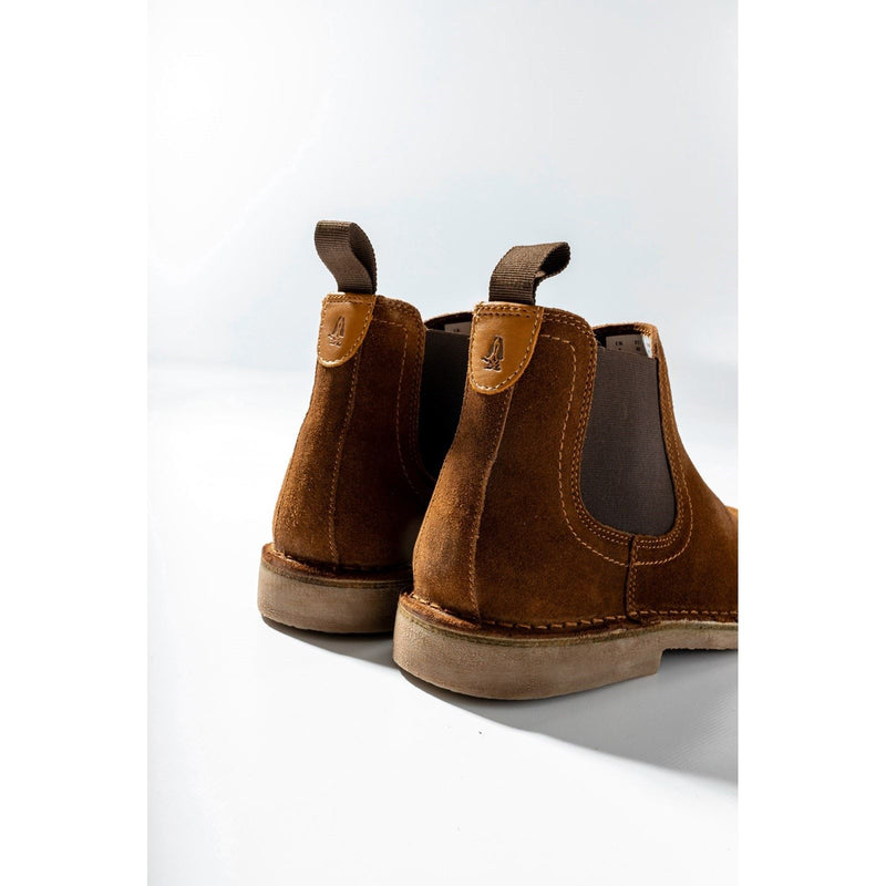 Hush Puppies Shaun Bottes En Daim Pour Hommes Couleur Fauve