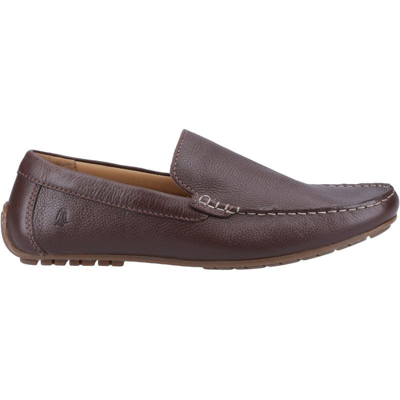 Hush Puppies Ralph Chaussures Bateau Marron En Cuir Pour Hommes