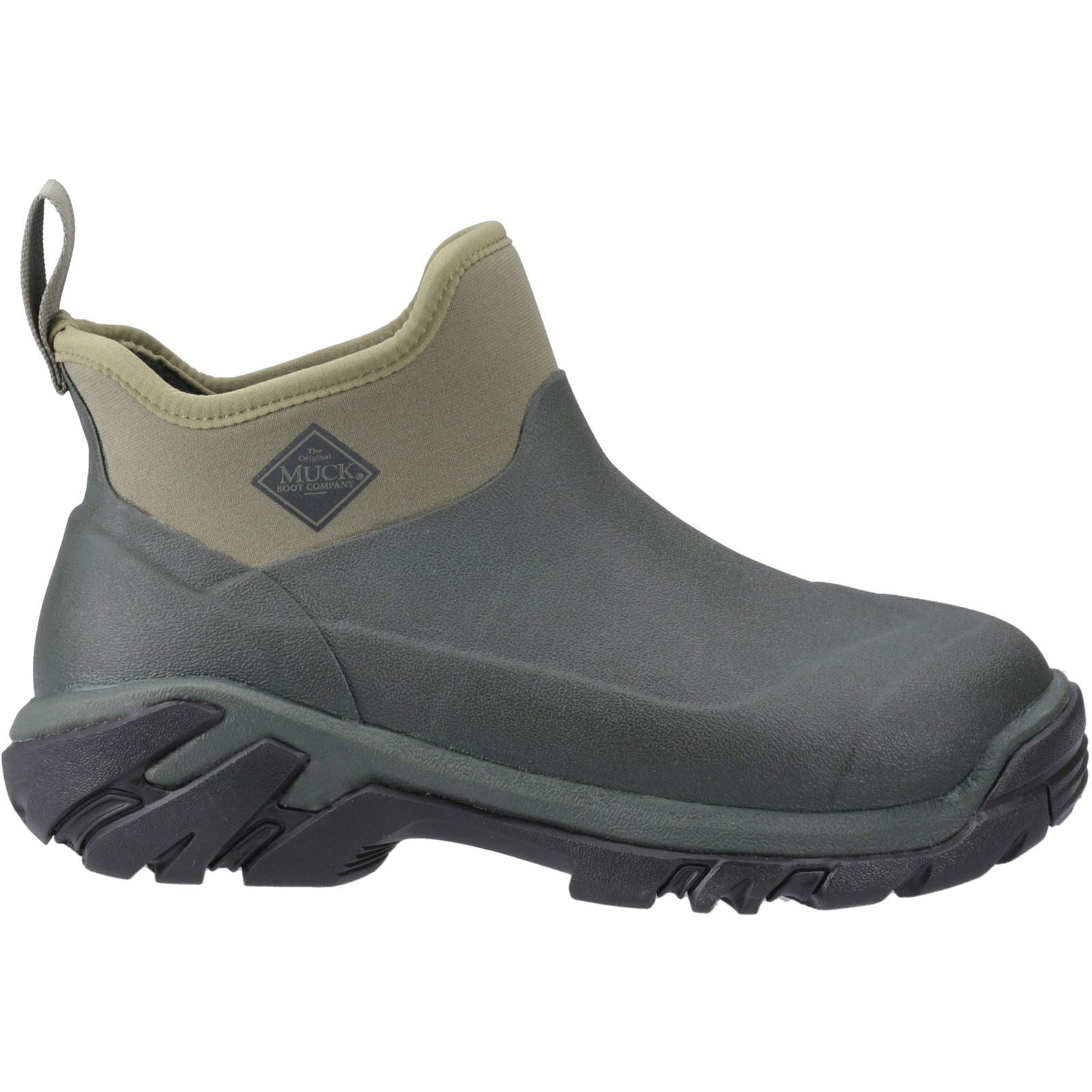 Muck Boots Woody Sport Bottes En Caoutchouc De Couleur Vert Mousse