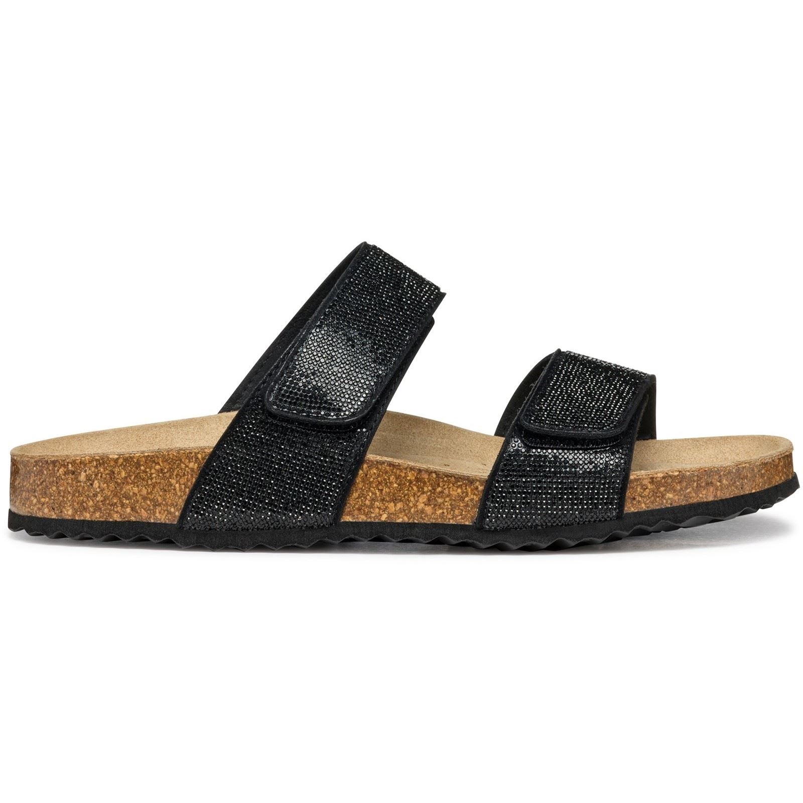 Geox D BRIONIA R Sandales Noires Pour Femmes