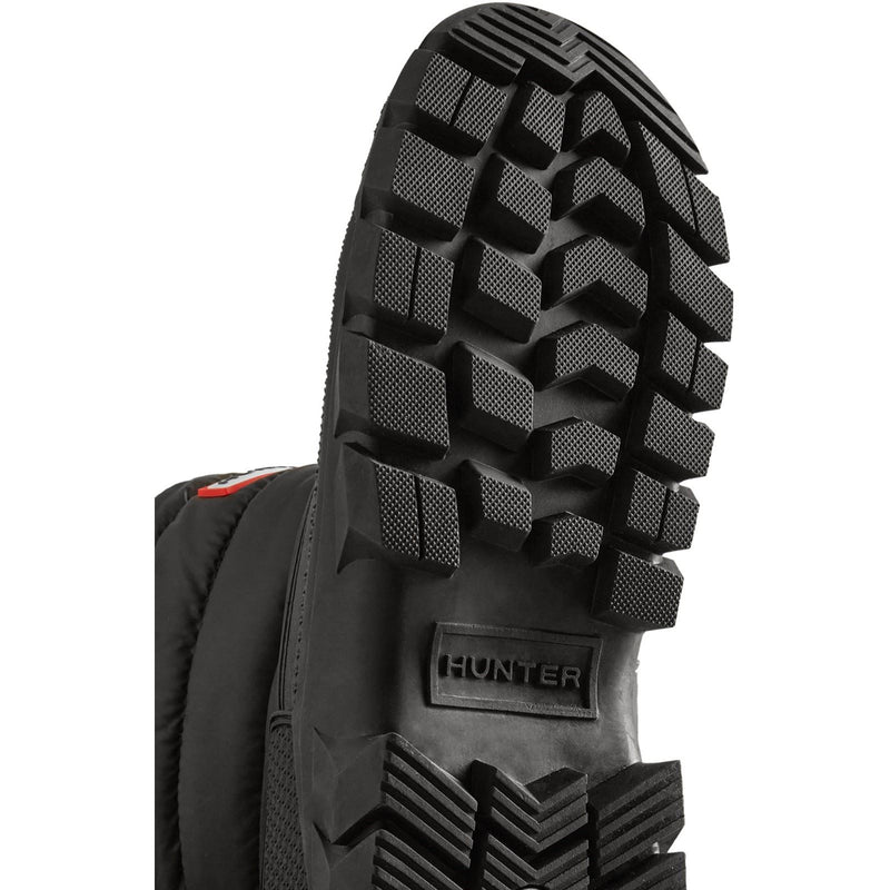 Hunter Intrepid Bottes En Caoutchouc Noir Pour Femme En Nylon