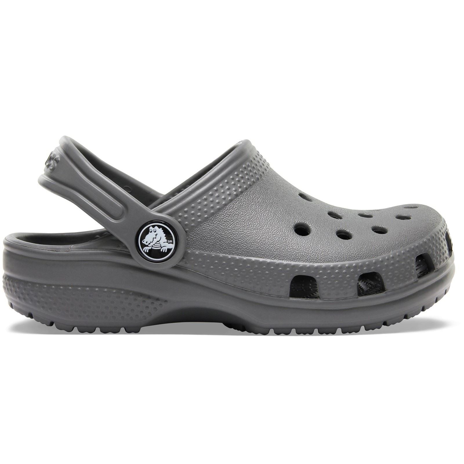 Crocs Toddler Classic Croslite Caoutchouc Gris Ardoise Mocassins