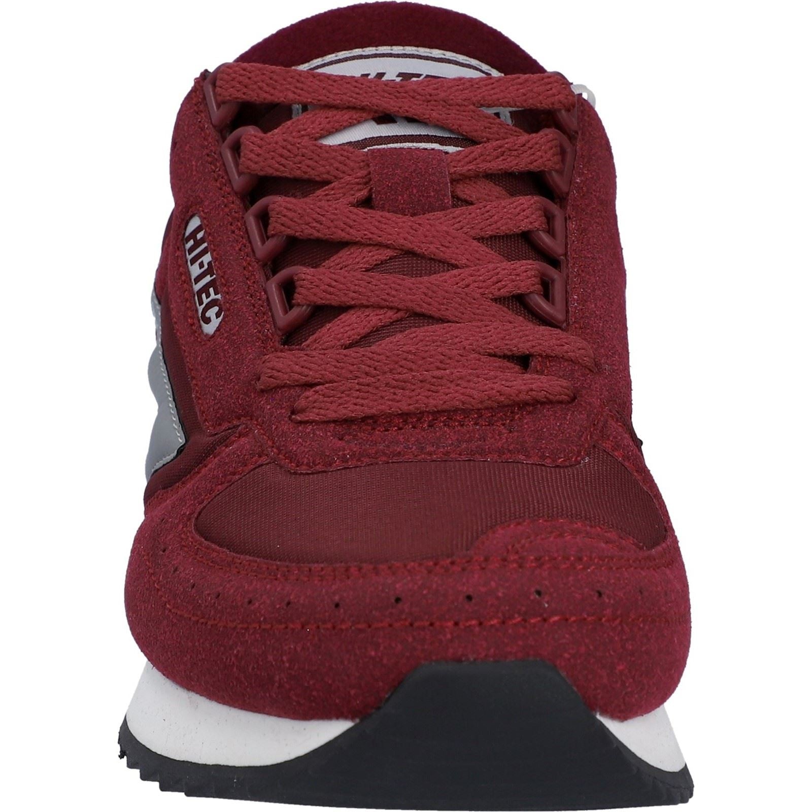 Hi-Tec Silver Shadow Chaussures Pour Hommes En Dentelle En Daim Synthétique/polyester - Cerise