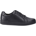 Hush Puppies Madden Baskets En Cuir Noir Pour Hommes