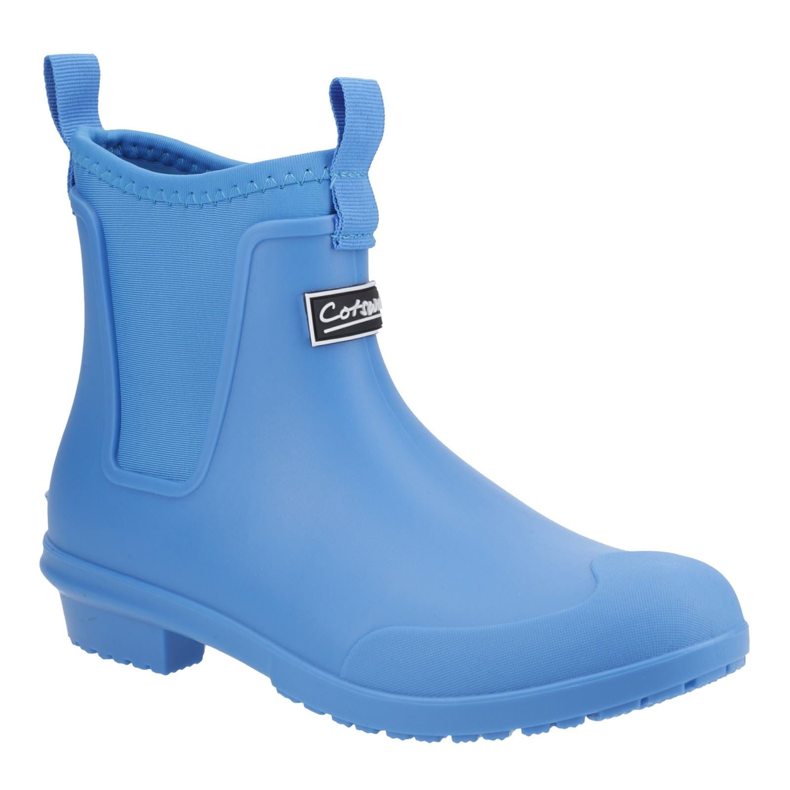 Cotswold Grosvenor Bottes De Pluie Tpr+ Néoprène Pour Femmes, Bleu Vif