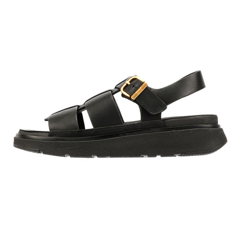 FitFlop GEN-FF Fisherman Sandales Noires Pour Femmes En Cuir