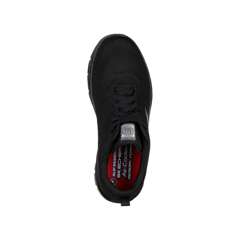 Skechers Workwear Flex Advantage - Bendon Sr Baskets De Sécurité Noires En Polyester Pour Hommes