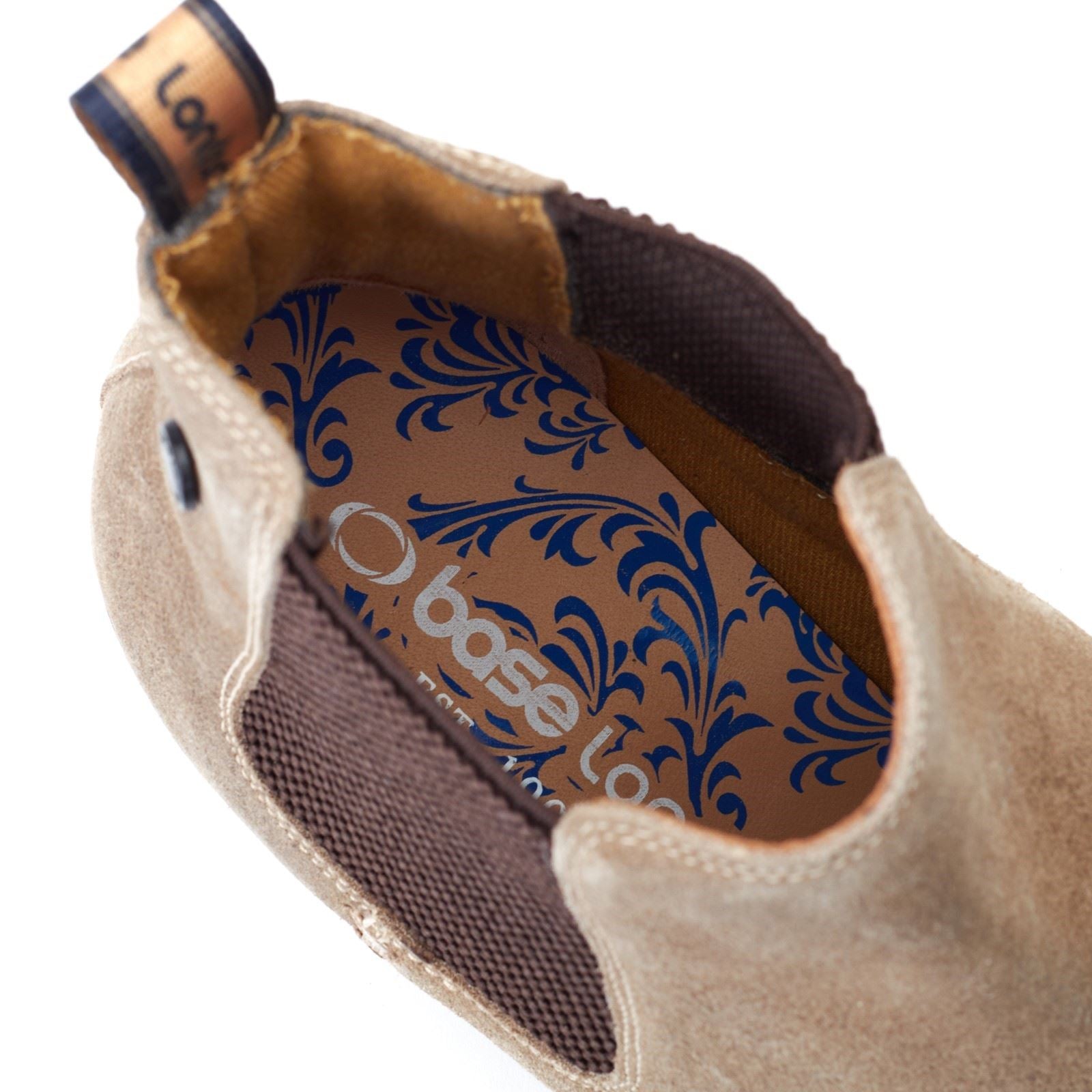 Base London Virgil Bottes De Sable Pour Hommes En Cuir