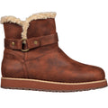 Skechers Keepsakes 2.0 Bottes En Synthétique Pour Femme, Couleur Chocolat