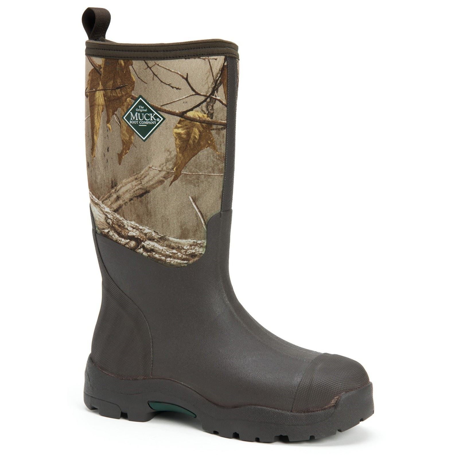 Muck Boots Derwent II Bottes En Caoutchouc Noires/Bark Wellington