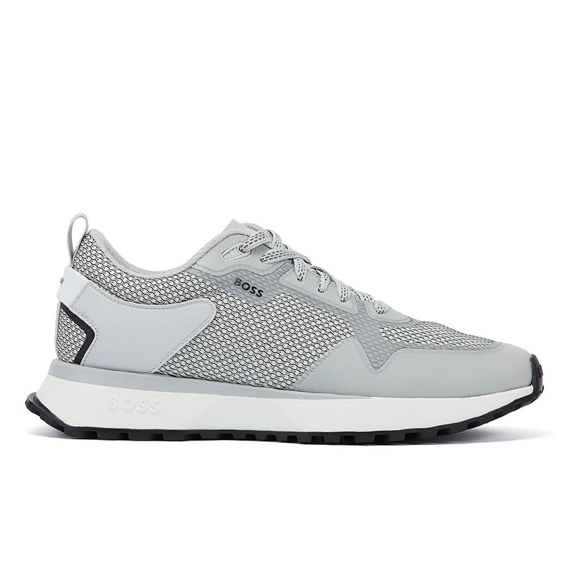 Boss Baskets Blanches Pour Hommes En Maille Jonah Running