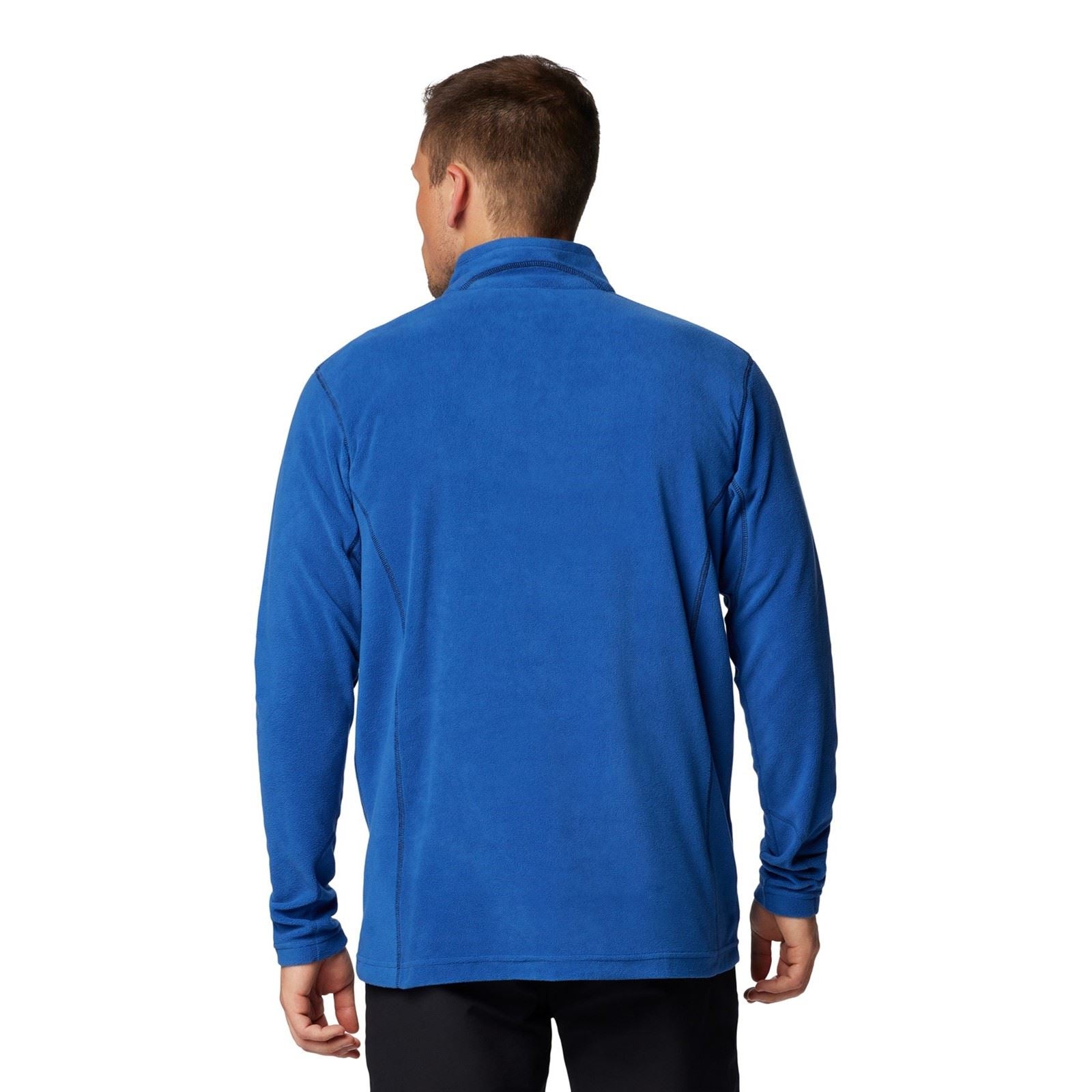 Columbia Klamath Range II Half Zip Veste En Polaire Bleue Pour Homme