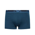 Emporio Armani Mens 3 Pack Trunk Blue Multi