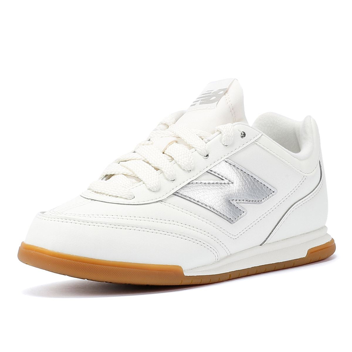 New Balance RC42 Baskets Sel Marin / Argent Métallisé En Cuir
