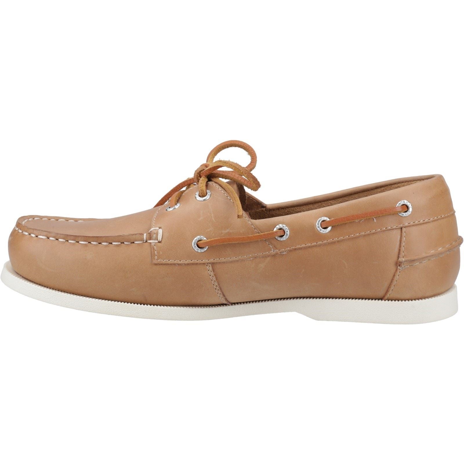 Sperry Tacoma Chaussures Bateau Pour Homme En Cuir Couleur Chameau