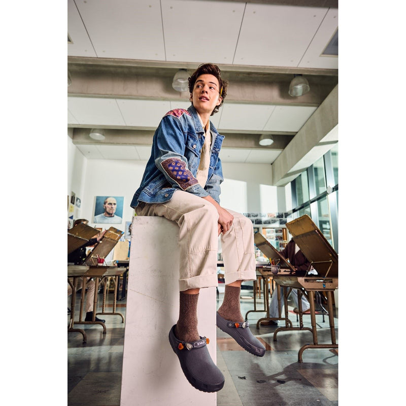 Crocs Classic Crafted Clogs En Coton Noir Sable