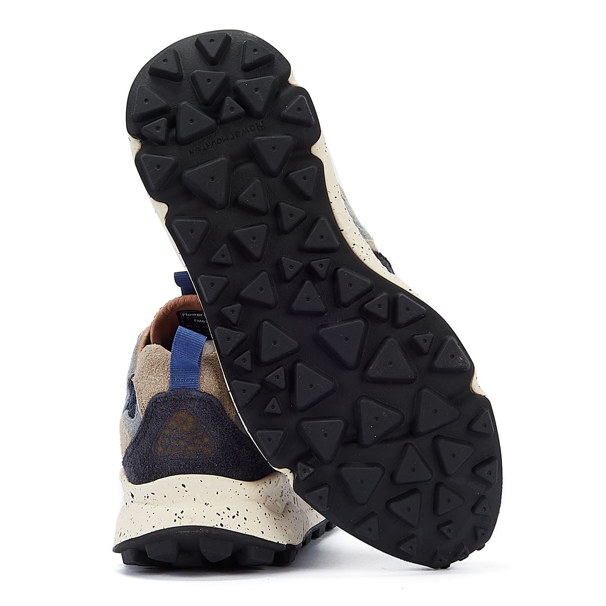 Flower Mountain Yamano 3 Baskets En Daim Noir/Gris Pour Hommes