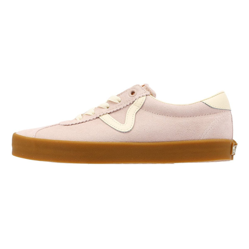 Vans Sport Low Baskets En Daim Rose Pour Femmes