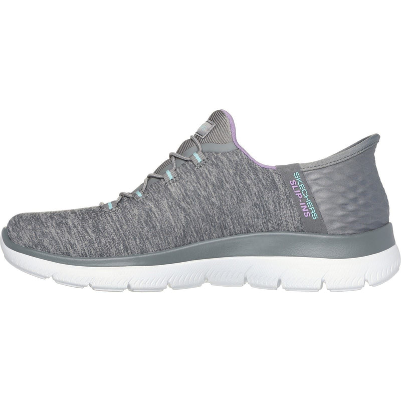 Skechers Summits Dazzling Haze Baskets Grises/Multicolores Pour Femmes