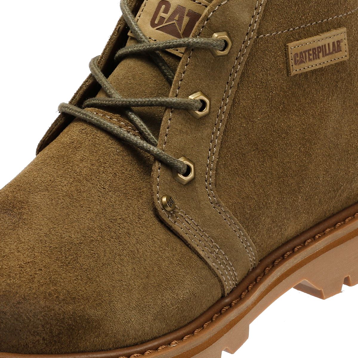 Caterpillar Grader Chukka Bottes Brunes Pour Hommes En Suède