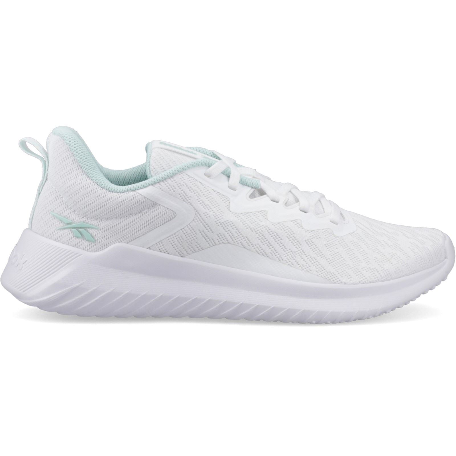 Reebok Fluxlite II Baskets Femme Textile Blanc/Glitch Aqua