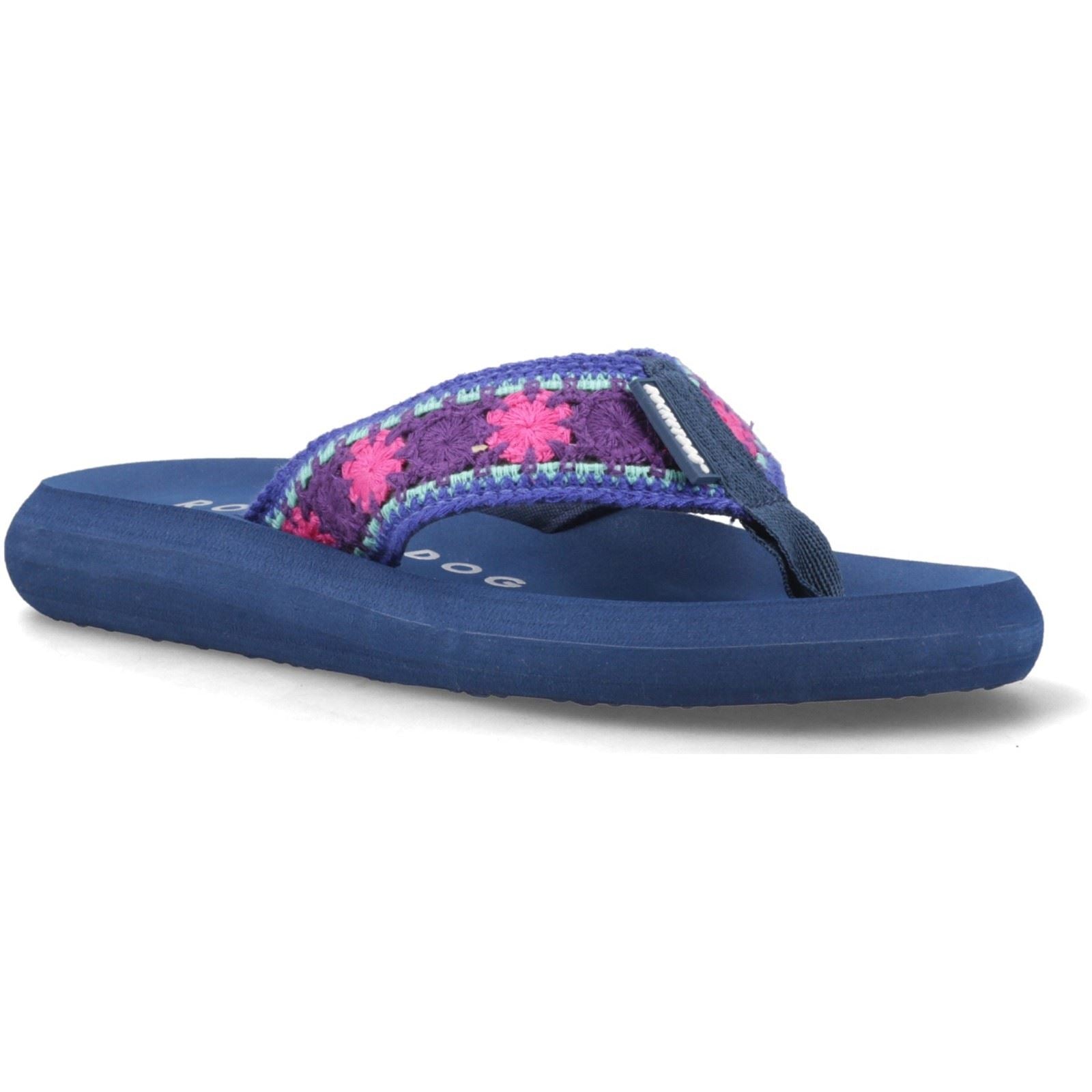 Rocket Dog Spotlight Marlow Tongs Femme Textiles Violet/Multi