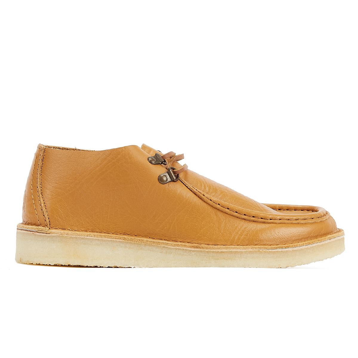 Clarks Originals Bottes Légères Pour Hommes De Couleur Tan Clair Desert Nomad Leather Curry