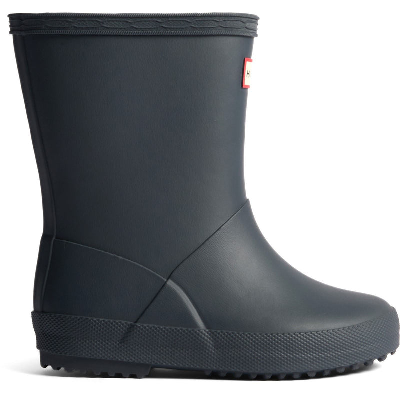 Hunter Kids First Insulated Bottes De Pluie En Caoutchouc Unisexes Pour Enfants Bleu Marine