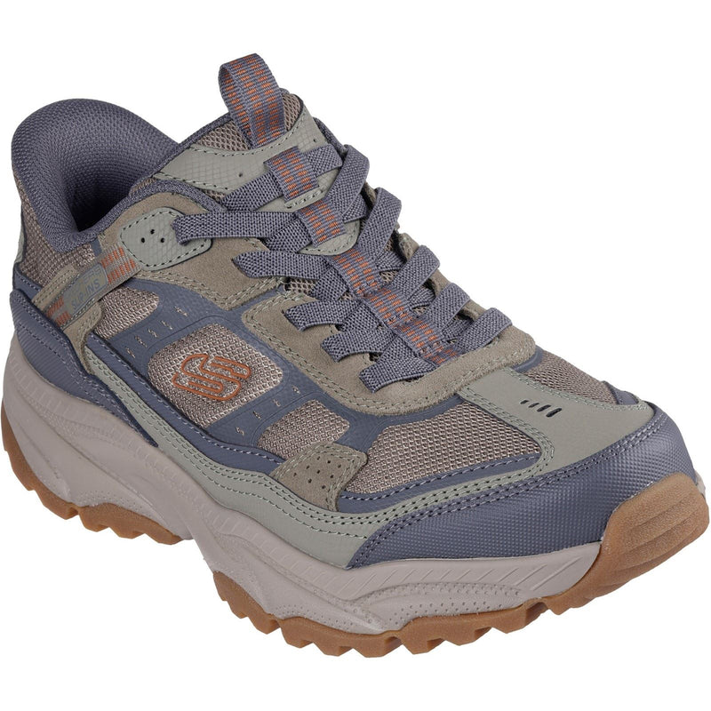Skechers Vigor AT Bottes De Randonnée Pour Hommes En Cuir Olive/Gris