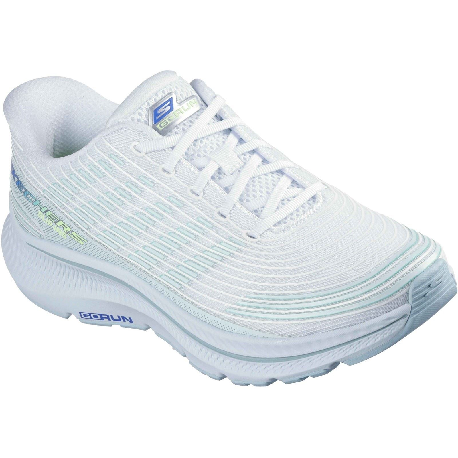 Skechers GO RUN Consistent 2.0 - Senna Baskets Femme Blanches/Multi En Textile