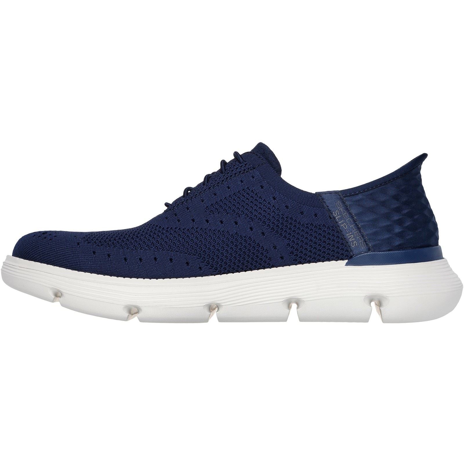 Skechers Garza Palma Baskets En Polyester Pour Homme Couleur Marine