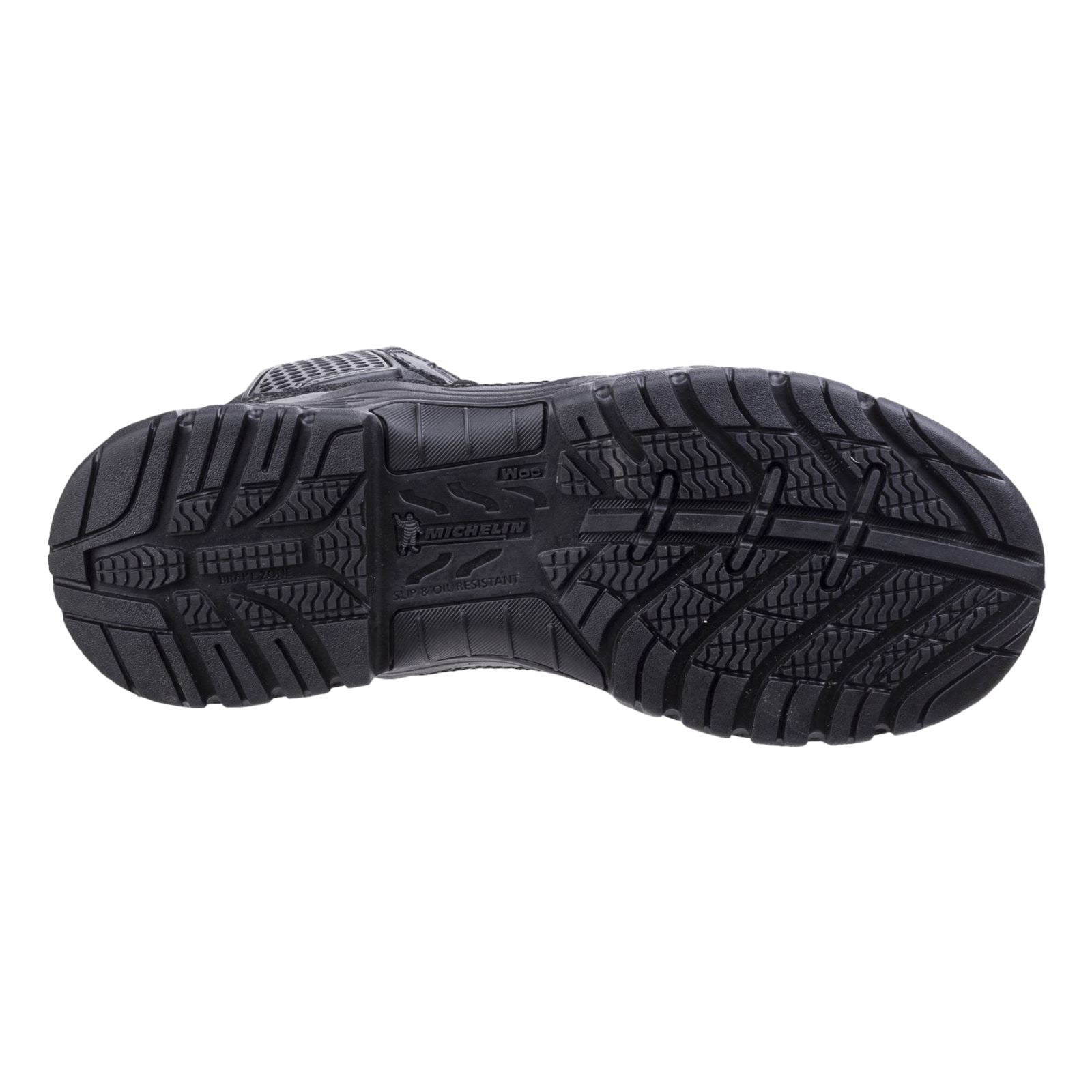 Magnum Bottes De Sécurité En Cuir Noir À Fermeture Éclair Latérale Strike Force 8.0 Wp