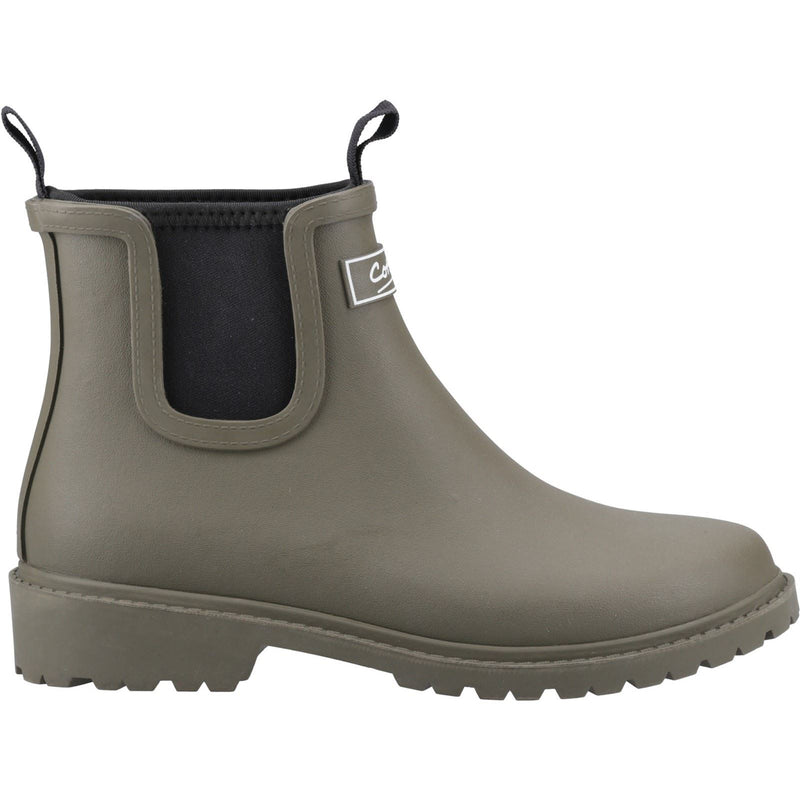 Cotswold Barton Bottes De Pluie Tpr+néoprène Pour Femme En Kaki