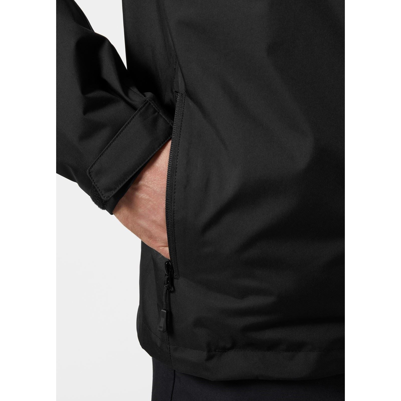 Helly Hansen Sport Crew Hooded Midlayer Sailing 2.1 Veste De Navigation Noire Pour Homme